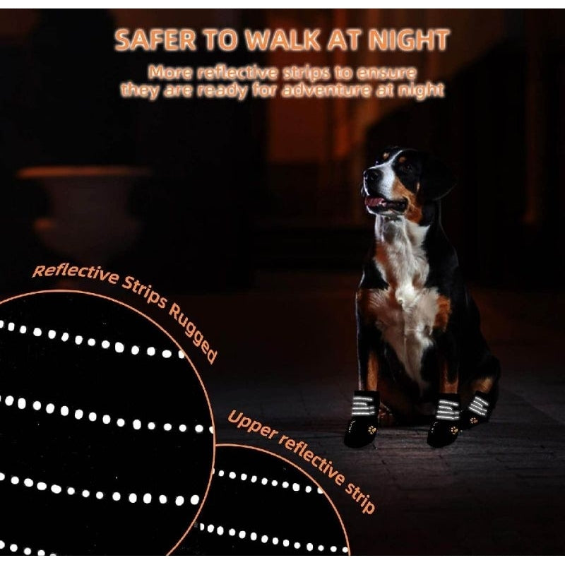 Hcpet Dog Boots Paw Protector/dogs shoe /dogs outdoor shoe