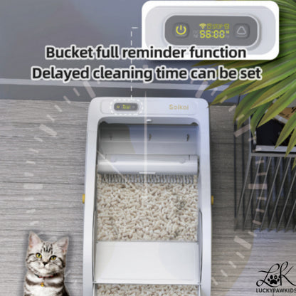 Automated Cat Litter Box – Say Goodbye to Scooping Forever-Luckypawkids