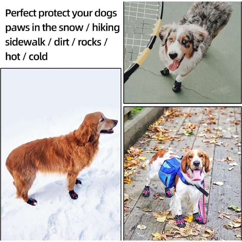 Hcpet Dog Boots Paw Protector/dogs shoe /dogs outdoor shoe