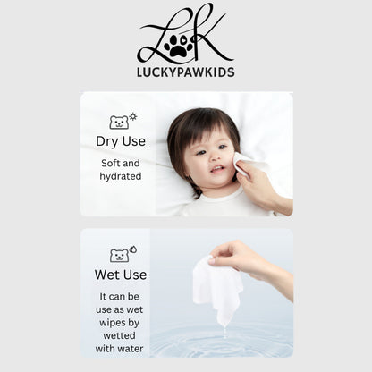 Tick Soft Tissue Tower/ Baby Tissue/ Baby Towel/Cotton Tower