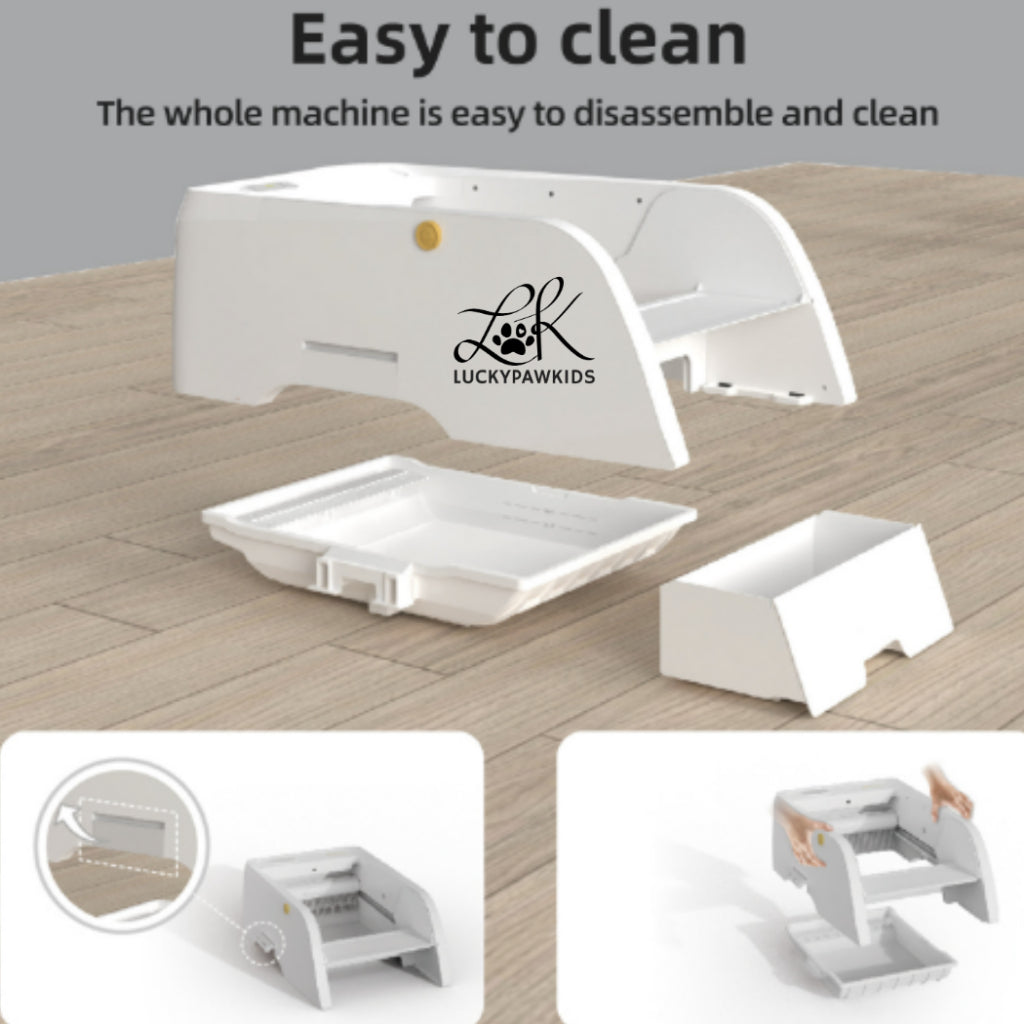 Automated Cat Litter Box – Say Goodbye to Scooping Forever-Luckypawkids