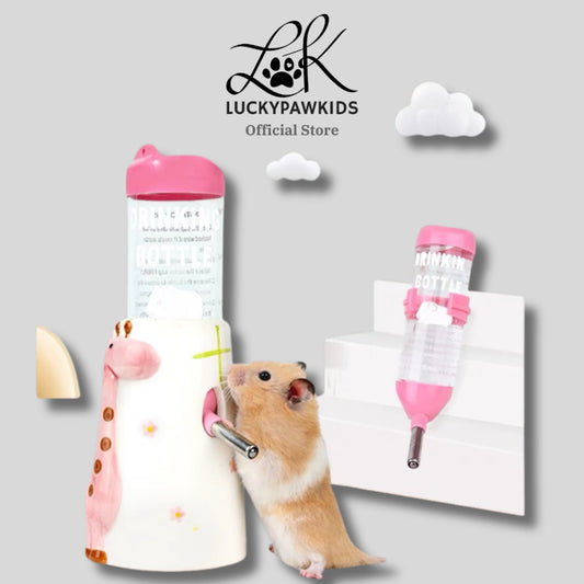 Hamster Ceramic Bottle Holder / Carno Hamster Water Bottle / Anti Leak / Anti Drip