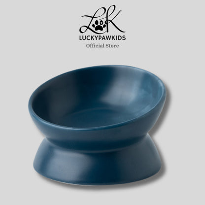 Premium Ceramic Cat Bowl, Designed For Both Style And Functionality. Crafted With High-Quality Ceramic/Luckypawkids