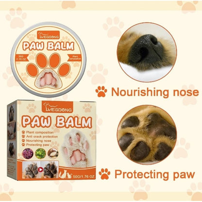 Dog Paw Balm Anti Creak Protection Protecting Paw Nourishing Nose 50g