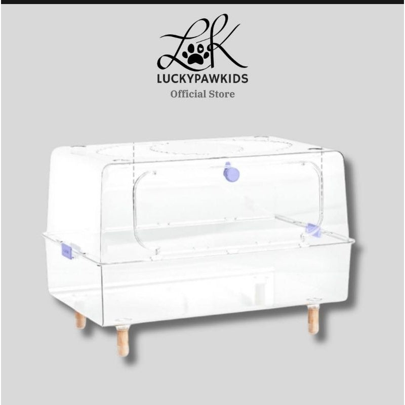 Hamster Cage Transparent Acrylic 43/50/62/70/75/88/100CM