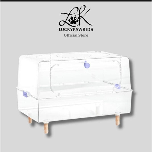 Hamster Cage Transparent Acrylic 43/50/62/70/75/88/100CM