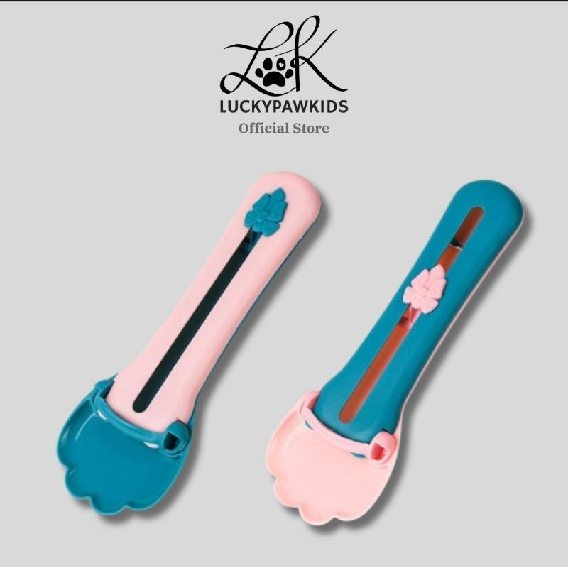<SG-Seller> FuninCrea Lickable Cat Treats Spoon, Cat Liquid Snacks Feeding Spoon Pet Food Scoop for Feeding Lickable Wet