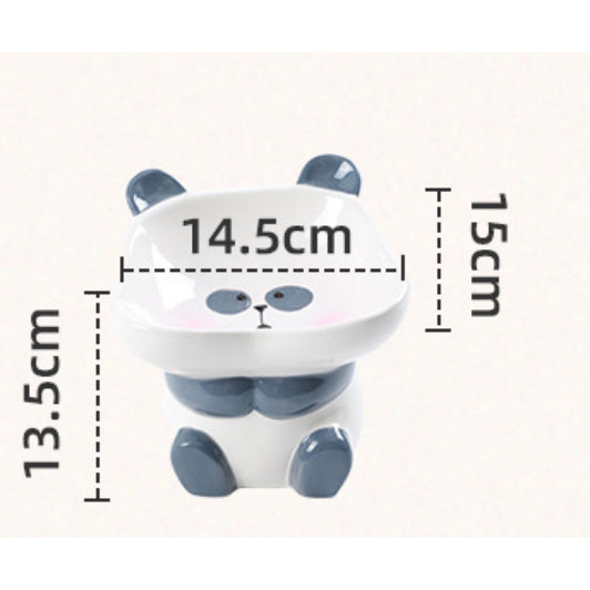 Premium Ceramic Cat Bowl, Designed For Both Style And Functionality. Crafted With High-Quality Ceramic/Luckypawkids