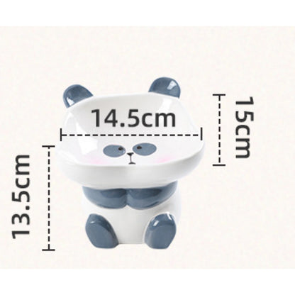 Premium Ceramic Cat Bowl, Designed For Both Style And Functionality. Crafted With High-Quality Ceramic/Luckypawkids