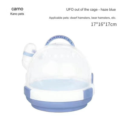 Carno Hamster Portable Carrier With Drinking Bottle