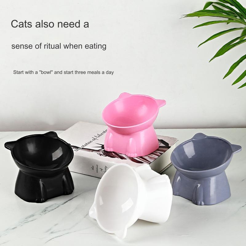 PVC Plastic Cat Bowl