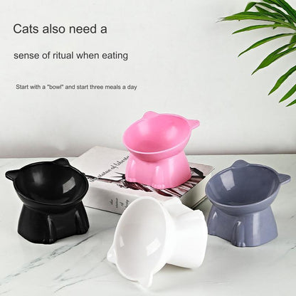 PVC Plastic Cat Bowl