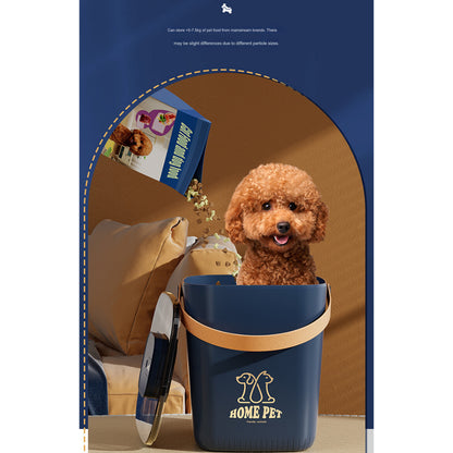 Mechanical Vacuum Fresh-Keeping Food Storage Barrel Cat And Dog Food Sealed Moisture-Proof Storage