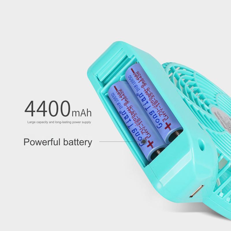 Gongtian GT532S Portable Fan with USB Phone Charger/Luckypawkids