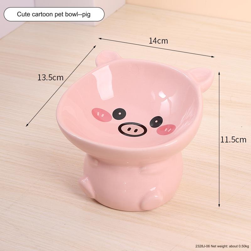 Premium Ceramic Cat Bowl, Designed For Both Style And Functionality. Crafted With High-Quality Ceramic/Luckypawkids