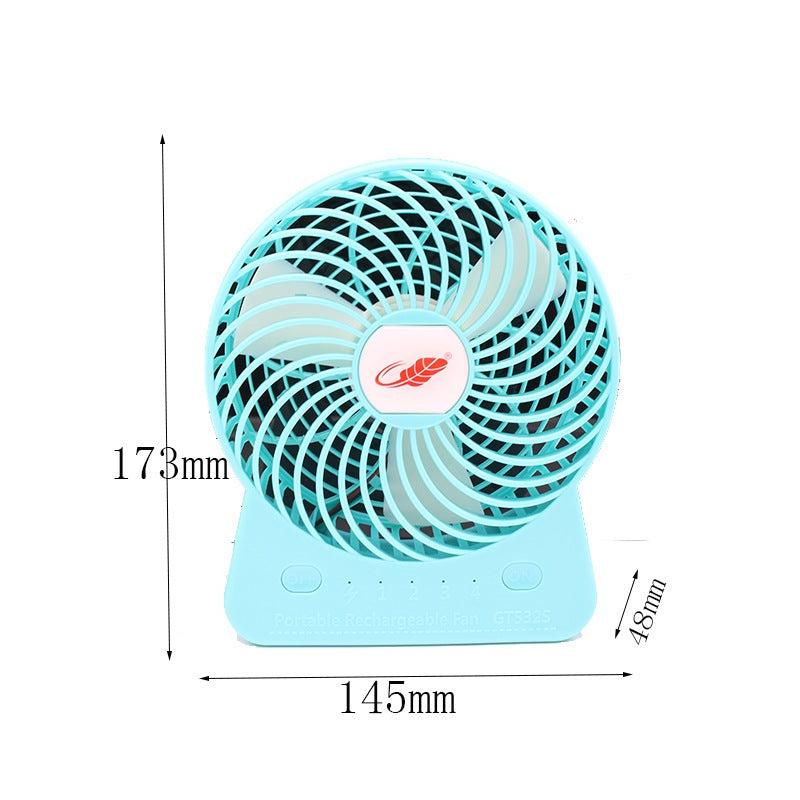 Gongtian GT532S Portable Fan with USB Phone Charger/Luckypawkids