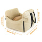 Dog Double Sided Booster Car Seat / Safety Seat for Dog / Water Resistant Fabric / Washable Cover