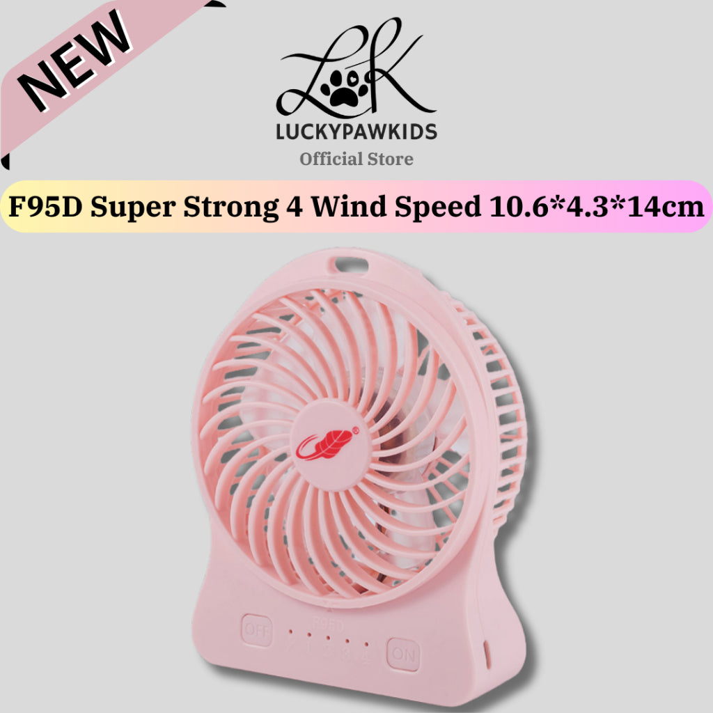 Gongtian GT532S Portable Fan with USB Phone Charger/Luckypawkids