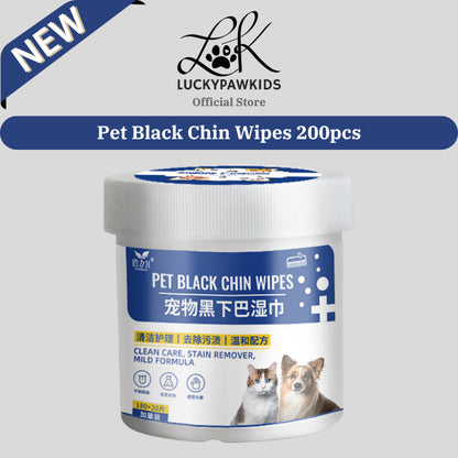 200 pics/Pets eye wipes /dogs cats stain remover/wipes/pets