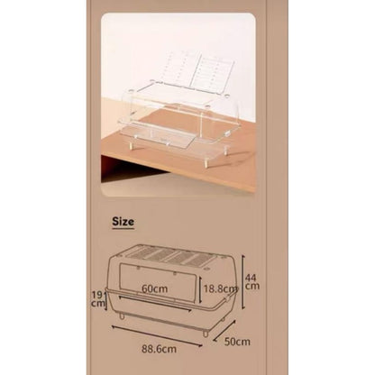 Hamster Cage Transparent Acrylic 43/50/62/70/75/88/100CM