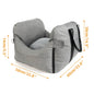 Dog Double Sided Booster Car Seat / Safety Seat for Dog / Water Resistant Fabric / Washable Cover