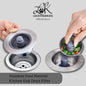 Stainless Steel Kitchen Sink Drainage Filter / Quick Drainage / Anit-Clogging / Anti-Odor