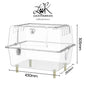 Hamster Cage Transparent Acrylic 43/50/62/70/75/88/100CM