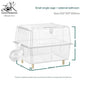Hamster Cage Transparent Acrylic 43/50/62/70/75/88/100CM