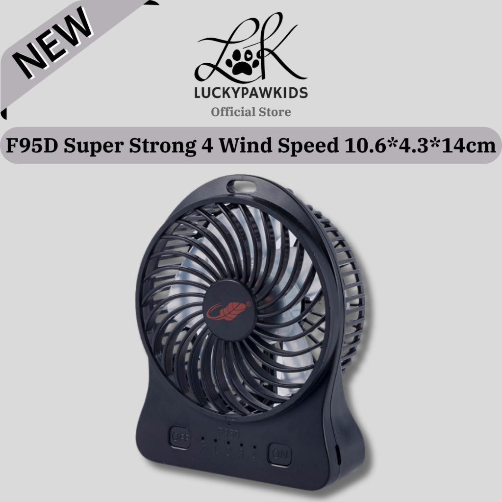 Gongtian GT532S Portable Fan with USB Phone Charger/Luckypawkids