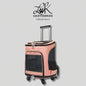 Pets Travel Roller Bag 2 In 1 / Carrier Backpack