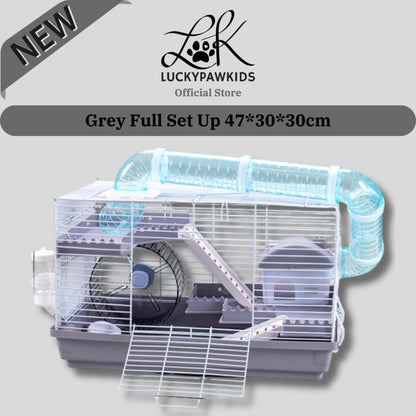 Hamster Cage Transparent Acrylic 43/50/62/70/75/88/100CM