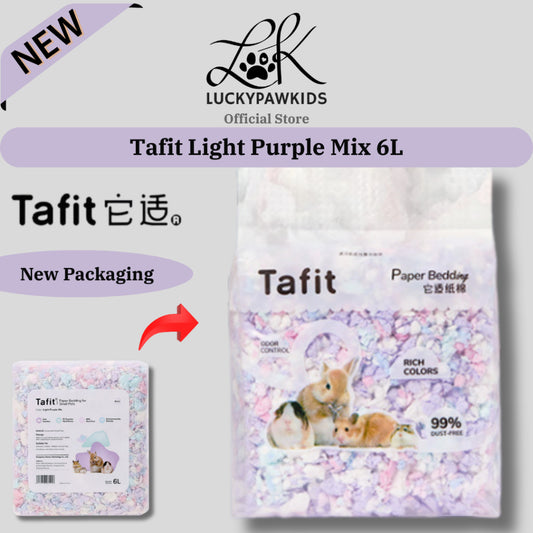 Tafit Hamster Paper Bedding / Tail Tale Hamster Bedding 99% Dust Free / Wood Pulp Bedding For Small Pets Aspen Shaving
