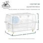 Hamster Cage Transparent Acrylic 43/50/62/70/75/88/100CM