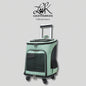 Pets Travel Roller Bag 2 In 1 / Carrier Backpack