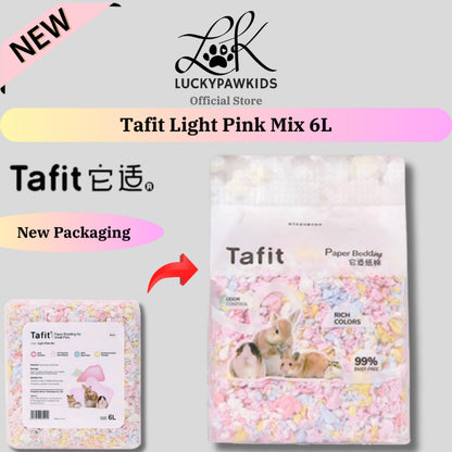 Tafit Hamster Paper Bedding / Tail Tale Hamster Bedding 99% Dust Free / Wood Pulp Bedding For Small Pets Aspen Shaving