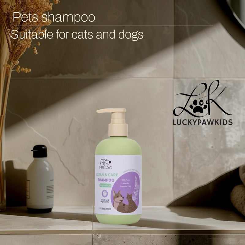 Pet Shampoo Dog and Cat Luckypawkids