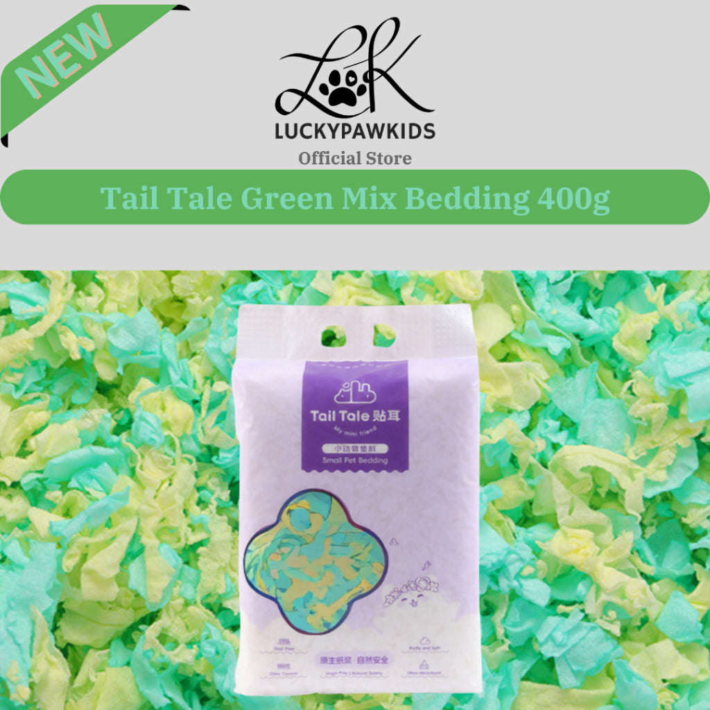 Tafit Hamster Paper Bedding / Tail Tale Hamster Bedding 99% Dust Free / Wood Pulp Bedding For Small Pets Aspen Shaving