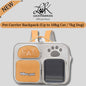 Pets Travel Roller Bag 2 In 1 / Carrier Backpack