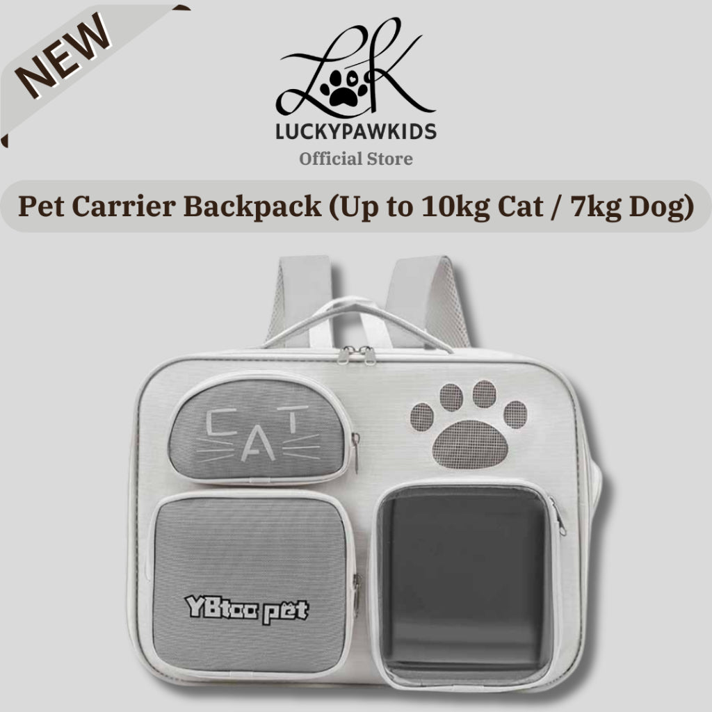 Pets Travel Roller Bag 2 In 1 / Carrier Backpack