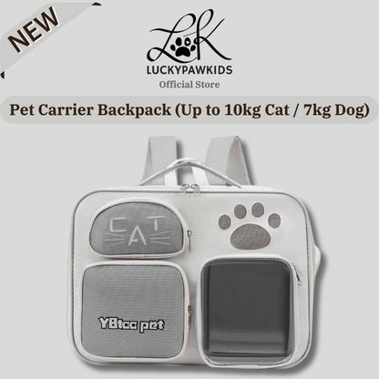 Pets Travel Roller Bag 2 In 1 / Carrier Backpack