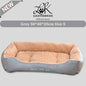 Rectangular Dog Bed Velvet Large Dog Small Dog Nest Encrypted Corduroy Pet Beds