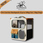 Pets Travel Roller Bag 2 In 1 / Carrier Backpack