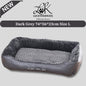 Rectangular Dog Bed Velvet Large Dog Small Dog Nest Encrypted Corduroy Pet Beds