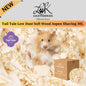 Tafit Hamster Paper Bedding / Tail Tale Hamster Bedding 99% Dust Free / Wood Pulp Bedding For Small Pets Aspen Shaving