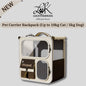 Pets Travel Roller Bag 2 In 1 / Carrier Backpack
