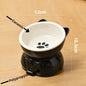 Premium Ceramic Cat Bowl, Designed For Both Style And Functionality. Crafted With High-Quality Ceramic/Luckypawkids