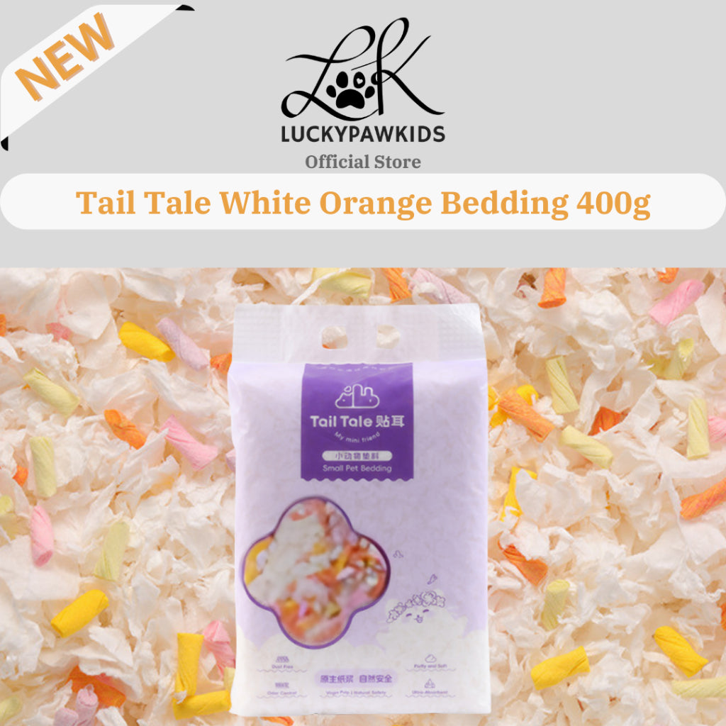 Tafit Hamster Paper Bedding / Tail Tale Hamster Bedding 99% Dust Free / Wood Pulp Bedding For Small Pets Aspen Shaving