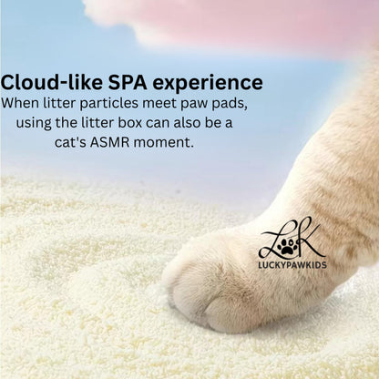 Premium Jasmine’s Cassava Cat Litter Deodorant Dust-free Non-Stick Bottom Cat Litter Deodorant Fragrance Litter