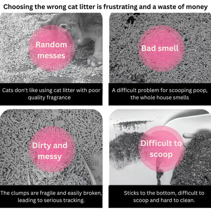 Premium Jasmine’s Cassava Cat Litter Deodorant Dust-free Non-Stick Bottom Cat Litter Deodorant Fragrance Litter