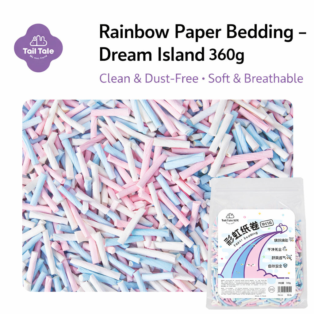 Tafit Hamster Paper Bedding / Tail Tale Hamster Bedding 99% Dust Free / Wood Pulp Bedding For Small Pets Aspen Shaving